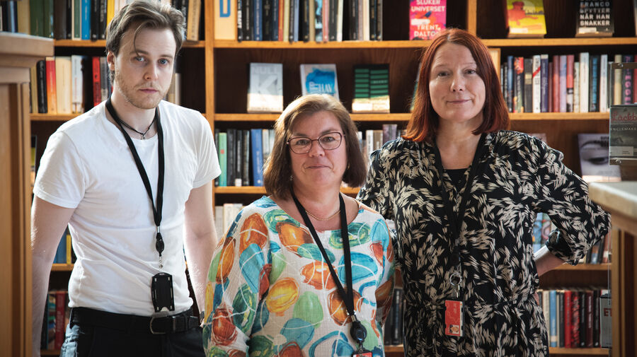 Bilde av Thorbjørn, Eva-Britt og Tonje