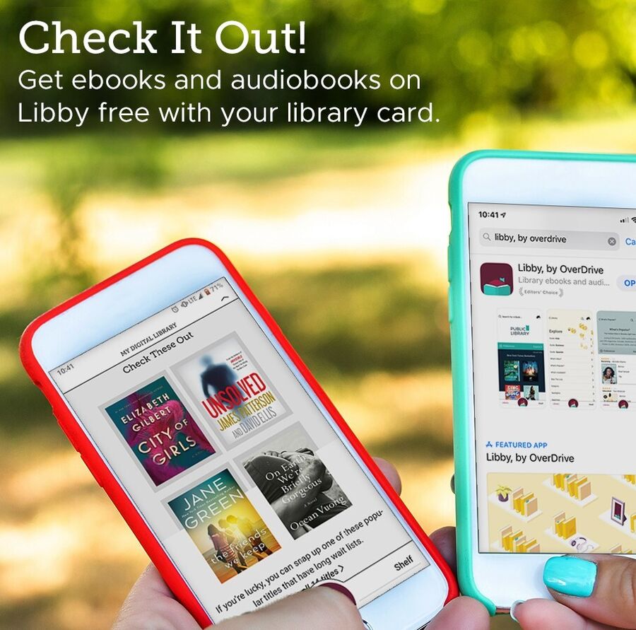 Libby, by overdrive Illustrasjon for appen Libby