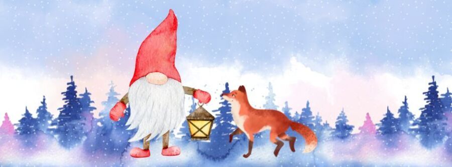Bilde av rev og nisse