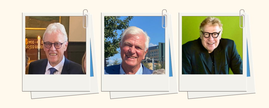 Petter Skauen, Frode Rekve og Erling Borgen 